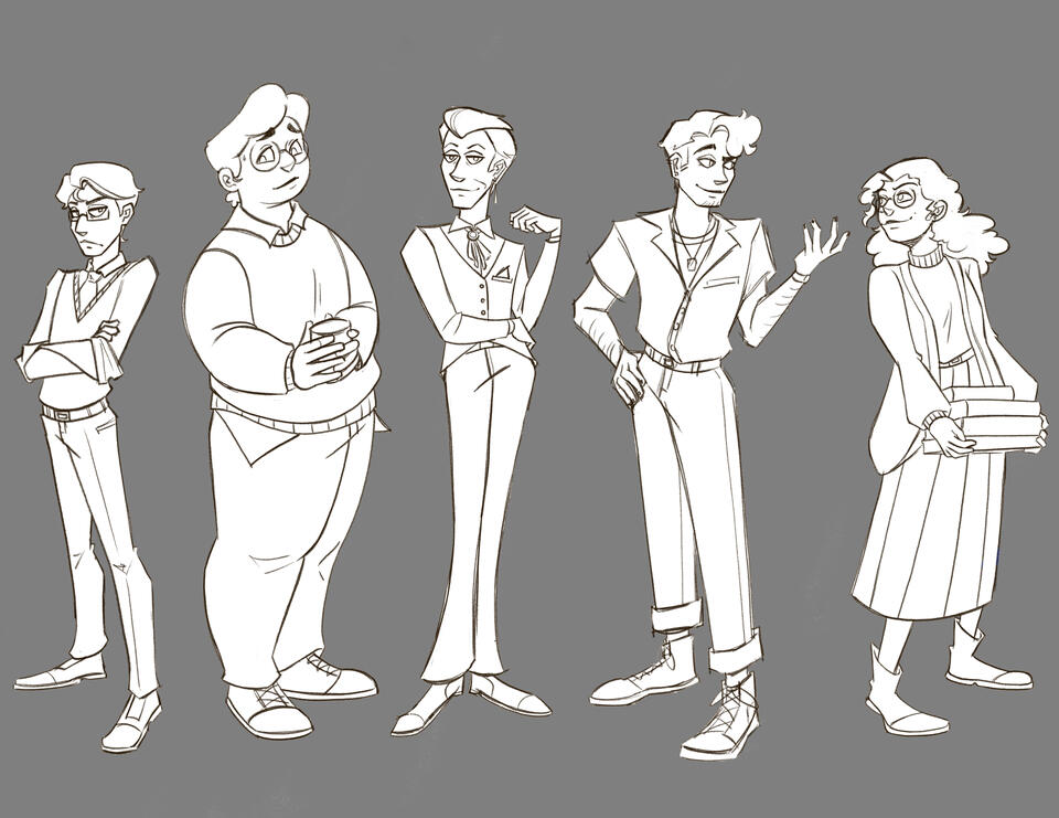TMA Character Sketches